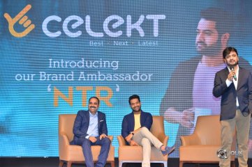 Jr NTR as Celekt Mobiles Brand Ambassador